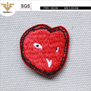 MIX-TOP-HE2138 Lovely Red Ghost Face Patch