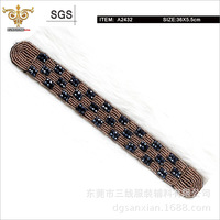 SUNSHINE-A2432精致钉珠装饰、手工钉珠，直销