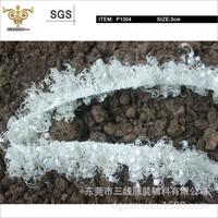SUNSHINE-P1304多材料组合蓬松流苏织带，排须织带，厂家直销