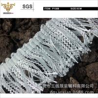 SUNSHINE-P1308双材料组流苏织带，排须织带，厂家直销